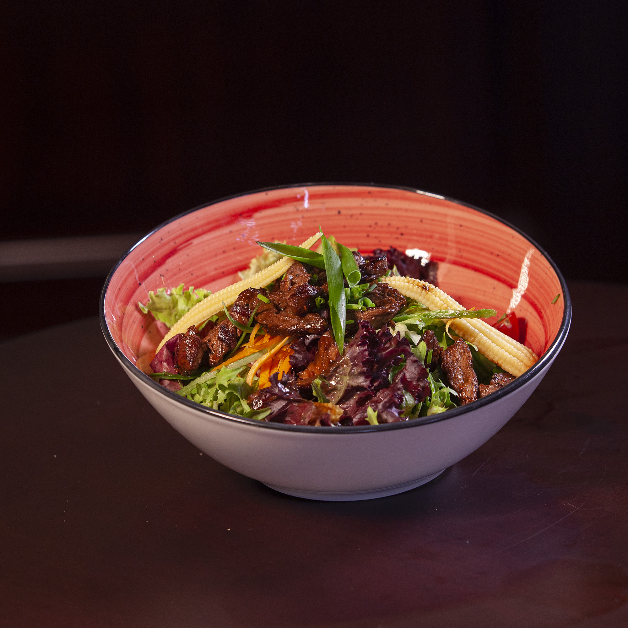 TERİYAKİ BONFİLE SALATASI