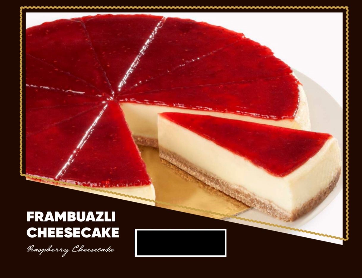 FRAMBUAZLI CHEESECAKE